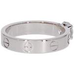 Bague d'occasion CARTIER Love femme or blanc 750/1000 - vue 3