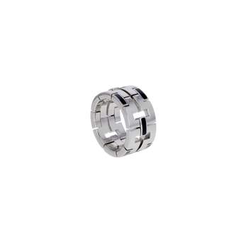 Bague d'occasion CARTIER Baiser du Dragon femme email or blanc 750/1000