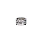 Bague d'occasion CARTIER Baiser du Dragon femme email or blanc 750/1000 - vue D1