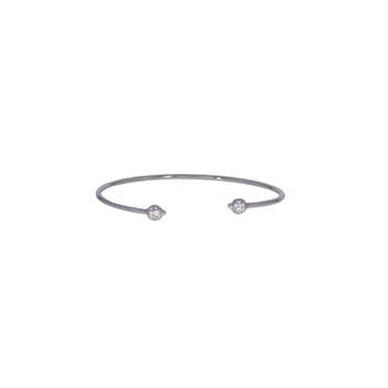 Bracelet d'occasion POMELLATO M'ama non M'ama femme or blanc 750/1000