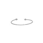 Bracelet d'occasion POMELLATO M'ama non M'ama femme or blanc 750/1000 - vue D1