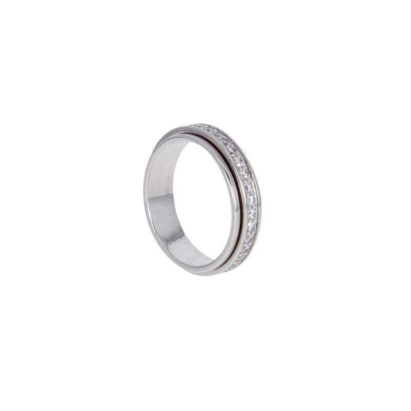 Bague d'occasion PIAGET Possession femme or blanc 750/1000 - vue D1