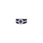 Bague d'occasion MAUBOUSSIN L'Oeuvre Noire femme or blanc 750/1000 autres - vue D1