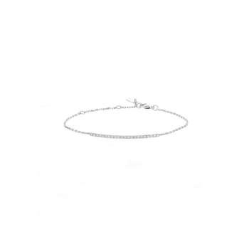Bracelet d'occasion MESSIKA Gatsby Barrette femme or blanc 750/1000