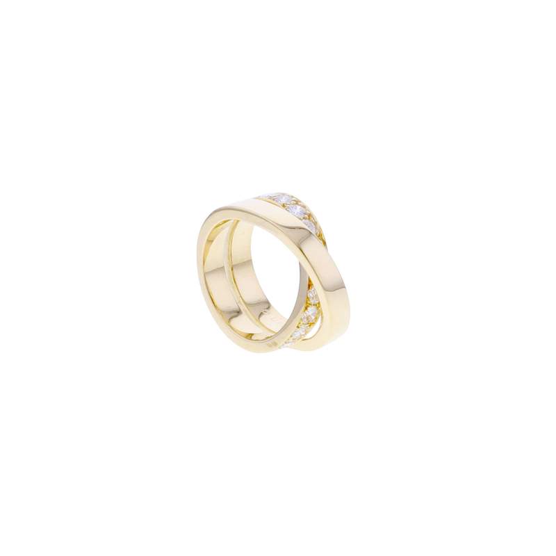 Bague d'occasion CARTIER Nouvelle vague femme or jaune 750/1000 - vue 1