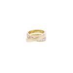 Bague d'occasion CARTIER Nouvelle vague femme or jaune 750/1000 - vue D1