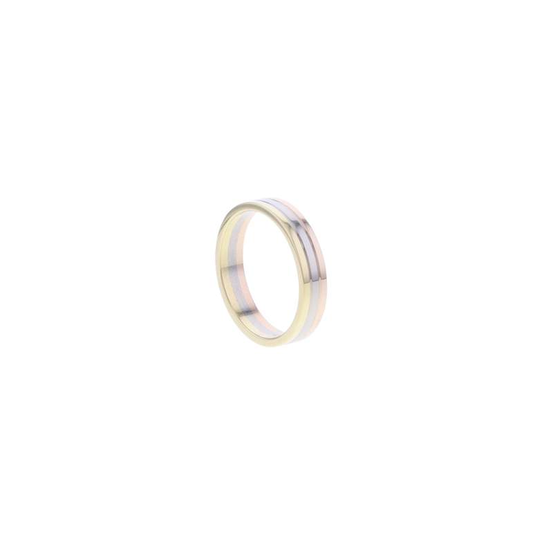 Bague d'occasion CARTIER Alliance Vendôme homme 3 ors 750/1000 - vue 1
