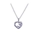 Collier d'occasion CHOPARD Happy Diamonds 5 Diamants femme or blanc 750/1000 - vue 1