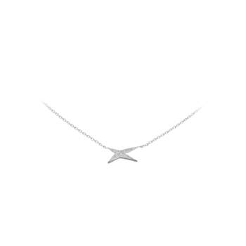 Collier d'occasion MAUBOUSSIN Valentin For You femme or blanc 750/1000