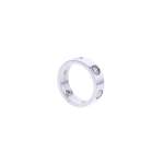Bague d'occasion CARTIER Love 6 Diamants femme or blanc 750/1000 - vue 1