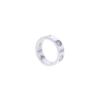 Bague d'occasion CARTIER Love 6 Diamants femme or blanc 750/1000