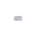 Bague d'occasion CARTIER Love 6 Diamants femme or blanc 750/1000 - vue D1