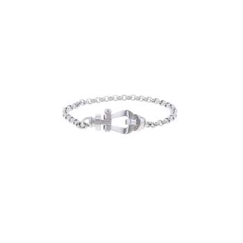 Bracelet d'occasion FRED Force 10 GM mixte or blanc 750/1000