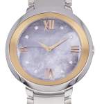 Montre d'occasion BAUME ET MERCIER Promesse Quartz femme quartz bracelet acier et plaqué or - vue D1