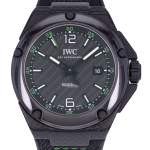 Montre d'occasion IWC Ingenieur Céramique Carbon homme automatique bracelet caoutchouc - vue D1