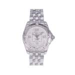 Montre d'occasion BREITLING Cockpit Lady Diamants femme quartz bracelet acier - vue 1