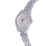 Montre d'occasion BREITLING Cockpit Lady Diamants femme quartz bracelet acier - vue D2