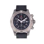 Montre d'occasion BREITLING Avenger Chronograph homme mouvement automatique certifié (cosc) bracelet textile - vue 1