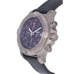 Montre d'occasion BREITLING Avenger Chronograph homme mouvement automatique certifié (cosc) bracelet textile - vue D2