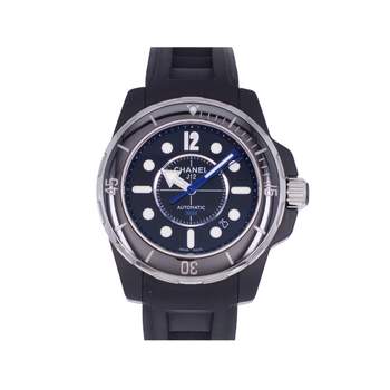 Montre d'occasion CHANEL J12 Marine 42 mm homme automatique bracelet caoutchouc