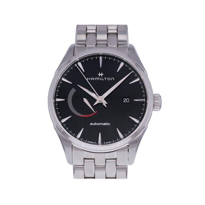 Montre d'occasion HAMILTON Jazzmaster Power reserve homme automatique bracelet acier - vue 1