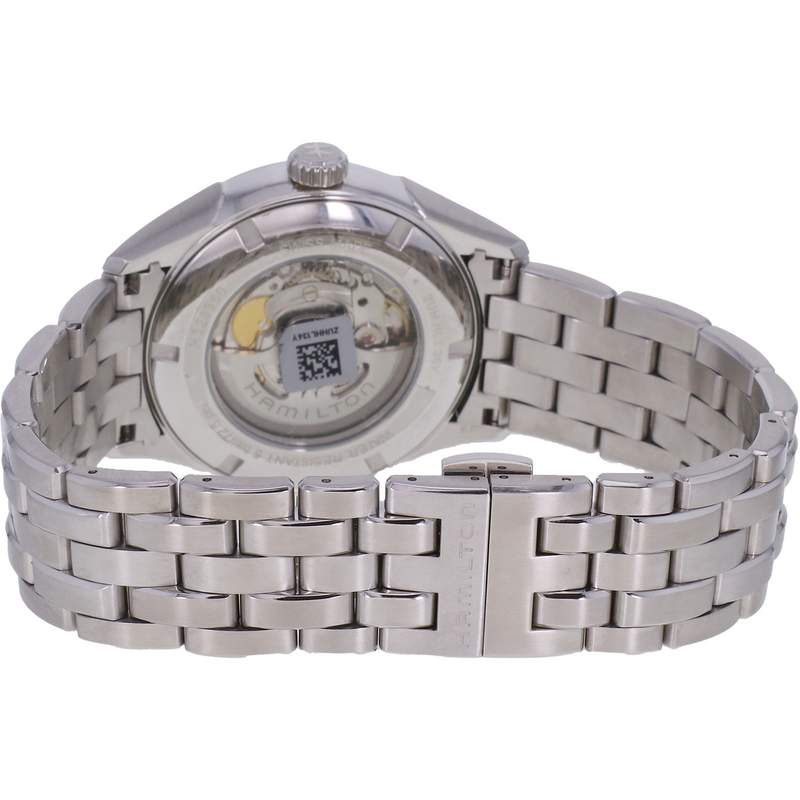 Montre d'occasion HAMILTON Jazzmaster Power reserve homme automatique bracelet acier - vue 3