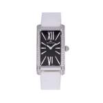 Montre d'occasion MAURICE LACROIX Fiaba Diamants femme quartz bracelet cuir d'origine - vue 1