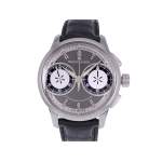Montre d'occasion MAURICE LACROIX Masterpiece Chronographe homme mécanique bracelet cuir d'origine - vue 1