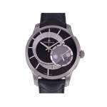 Montre d'occasion MAURICE LACROIX Pontos Décentrique homme mécanique bracelet cuir d'origine - vue 1