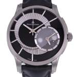Montre d'occasion MAURICE LACROIX Pontos Décentrique homme mécanique bracelet cuir d'origine - vue D1