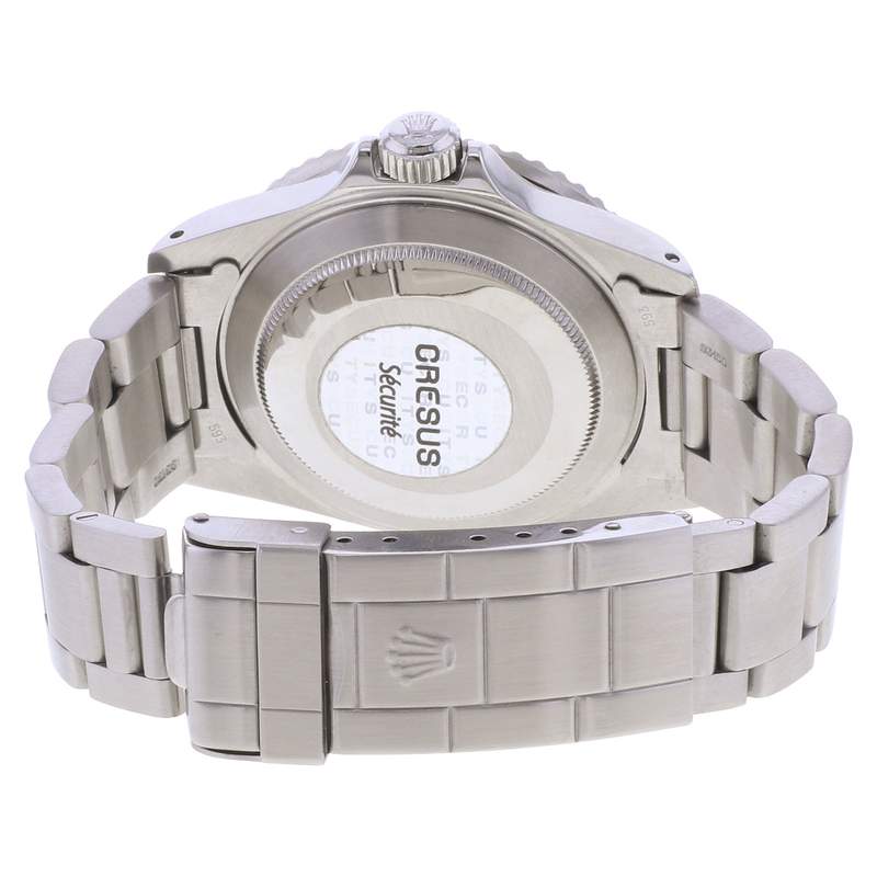 Montre d'occasion ROLEX Submariner Date Vintage homme mouvement automatique certifié (cosc) bracelet acier - vue 3