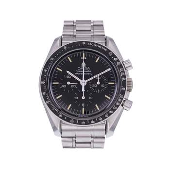 Montre d'occasion OMEGA Speedmaster Moonwatch homme mécanique bracelet acier