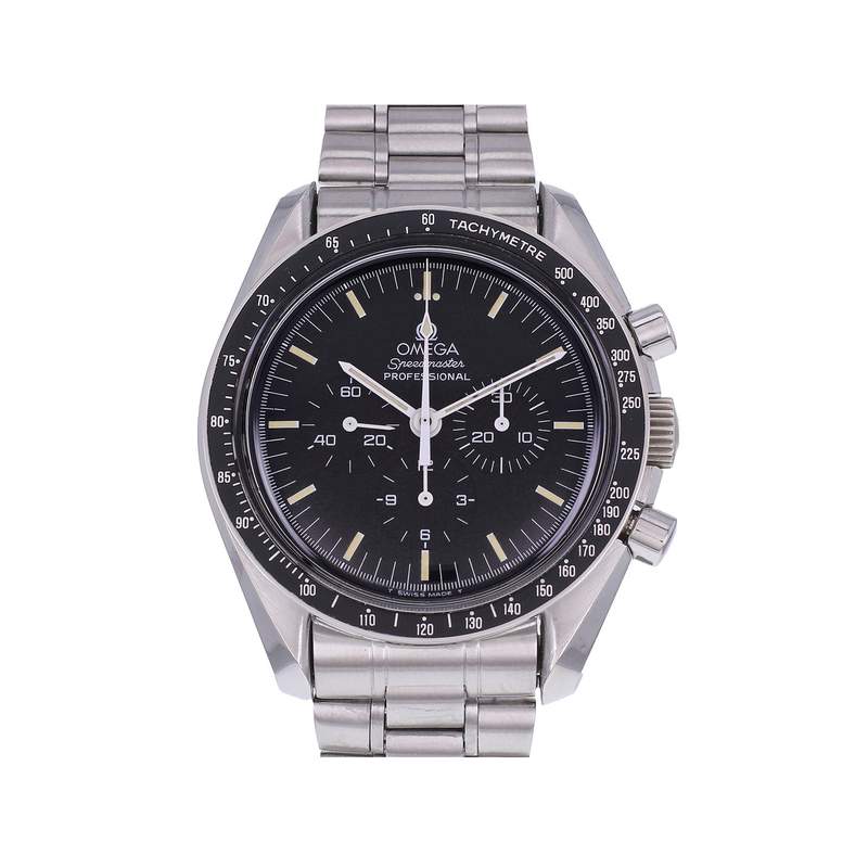 Montre d'occasion OMEGA Speedmaster Moonwatch homme mécanique bracelet acier - vue 1