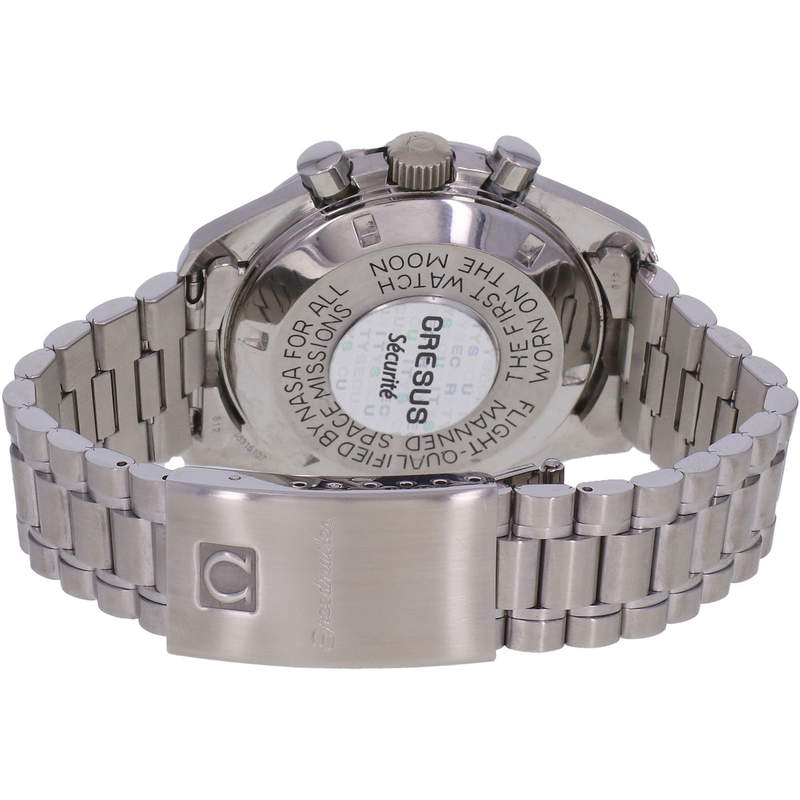 Montre d'occasion OMEGA Speedmaster Moonwatch homme mécanique bracelet acier - vue 3