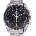 Montre d'occasion OMEGA Speedmaster Moonwatch homme mécanique bracelet acier - vue D1