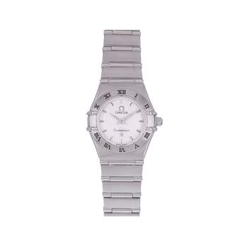 Montre d'occasion OMEGA Constellation femme quartz bracelet acier