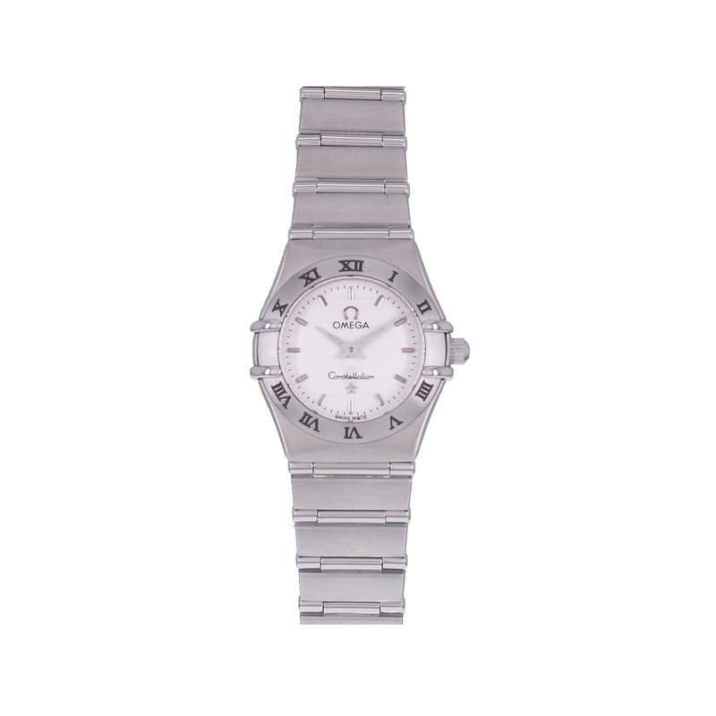 Montre d'occasion OMEGA Constellation femme quartz bracelet acier - vue 1