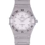 Montre d'occasion OMEGA Constellation femme quartz bracelet acier - vue D1