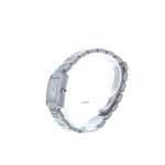 Montre d'occasion CARTIER Tank Française 20mm femme quartz bracelet acier - vue D2