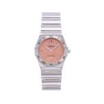 Montre d'occasion OMEGA Constellation femme quartz bracelet acier - vue 1