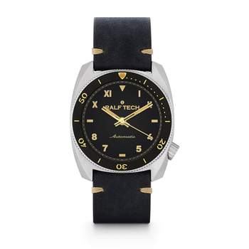 Montre d'occasion RALF TECH WRB California homme automatique bracelet cuir d'origine