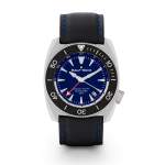 Montre d'occasion RALF TECH WRV 1977 Gmt Ocean homme automatique bracelet cuir d'origine - vue 1