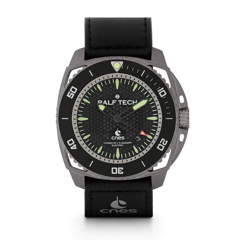 Montre d'occasion RALF TECH WRX Electric Space Millenium x CNES homme autres bracelet textile - vue 1