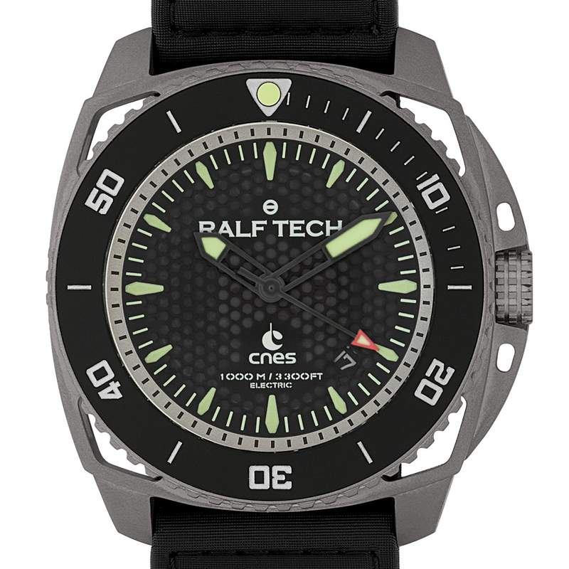 Montre d'occasion RALF TECH WRX Electric Space Millenium x CNES homme autres bracelet textile - vue D1