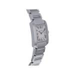 Montre d'occasion CARTIER Tank Française 25mm femme quartz bracelet acier - vue 2
