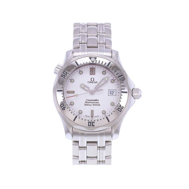 Montre d'occasion OMEGA Seamaster 300 Medium homme quartz bracelet acier - vue 1