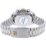 Montre d'occasion OMEGA Speedmaster Date homme automatique bracelet or jaune 750/000 et acier - vue 3