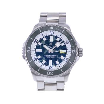 Montre d'occasion BREITLING SuperOcean Super Diver 46 homme mouvement automatique certifié (cosc) bracelet titane