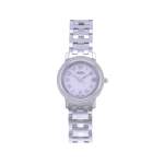 Montre d'occasion HERMES Clipper femme quartz bracelet acier - vue 1