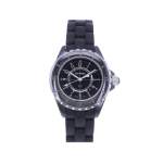 Montre d'occasion CHANEL J12 33 mm femme quartz bracelet caoutchouc - vue 1